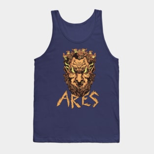 Ares  Head   P R t shirt Tank Top